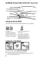 Preview for 24 page of Vicks MiniFilterFree VUL520 Use And Care Manual