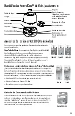 Preview for 25 page of Vicks NaturalCare VUL530 Series Use And Care Manual