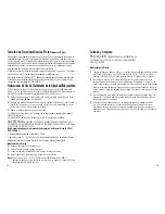 Preview for 10 page of Vicks UltraQuiet V5100NS Use And Care Manual