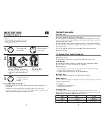 Preview for 3 page of Vicks V-977F-eme Quick Start Manual