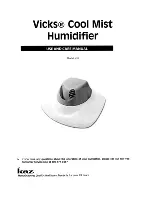 Vicks V420-2 - Vicks Lon Cool-Mist Humidifier Use And Care Manual preview