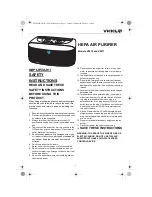 Предварительный просмотр 1 страницы Vicks V9070 Important Safety Instructions