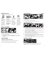 Preview for 3 page of Vicks VEV320 Series Use And Care Manual