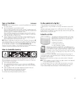 Preview for 16 page of Vicks VEV320 Series Use And Care Manual