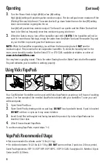 Preview for 6 page of Vicks VEV400 Series Use And Care Manual