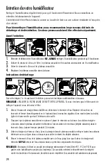 Preview for 20 page of Vicks VEV400 Series Use And Care Manual