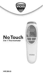 Vicks VNT200US User Manual предпросмотр