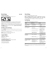 Preview for 5 page of Vicks VUL520 Series Use And Care Manual