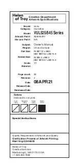 Preview for 18 page of Vicks VUL525 Series Use And Care Manual