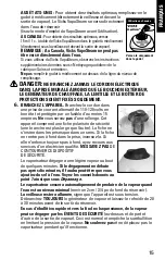 Preview for 15 page of Vicks WarmSteam V105SGL Series Use And Care Manual