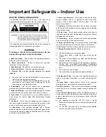 Preview for 3 page of Vicon 8009-8198-00-00 Installation & Operation Manual