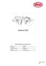 Preview for 1 page of Vicon Andex 323 Assembly Instructions Manual