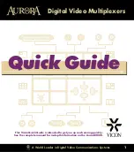 Preview for 5 page of Vicon AURORA 2000 Quick Manual