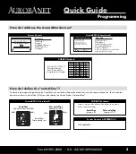 Preview for 3 page of Vicon AURORANET RS-485 Quick Manual