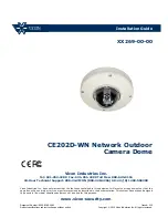 Vicon CE202D-WN Installation Manual preview