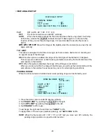 Предварительный просмотр 29 страницы Vicon Cruiser SN660V Installation And Operation Manual