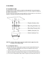 Предварительный просмотр 5 страницы Vicon Cruiser SN663V Quick Manual