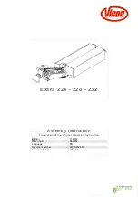 Vicon Extra 224 Assembly Instruction Manual preview