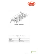 Vicon Fanex 1134 T Assembly Instructions Manual preview