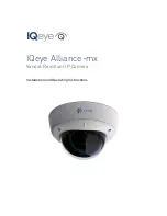 Vicon IQeye Alliance-mx Installation And Operating Instructions Manual preview