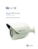Vicon IQeye R5 Series Installation And Operating Instructions Manual preview