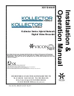 Vicon Kollector Fore Installation & Operation Manual preview