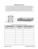 Preview for 18 page of Vicon KRX-3 Installation & Operation Manual