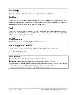 Preview for 14 page of Vicon KTX-4V2 Installation And Operation Manual