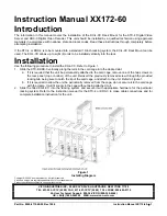 Vicon KX-4-CC Instruction Manual preview