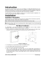 Preview for 3 page of Vicon MPD-955-WM Installation & Operation Manual