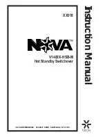 Preview for 1 page of Vicon NOVA V1400X-HSB-M Instruction Manual