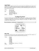 Предварительный просмотр 22 страницы Vicon NOVA V1466A Programming Manual