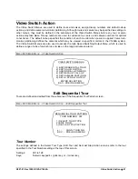 Preview for 72 page of Vicon NOVA V1466A Programming Manual