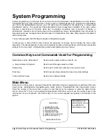 Preview for 16 page of Vicon Pilot Select V1566 Programming Manual