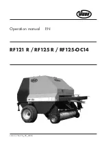 Preview for 1 page of Vicon RF121 R Operation Manual