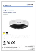 Preview for 1 page of Vicon Roughneck Pro V2360W-12 Quick Manual