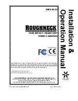 Preview for 1 page of Vicon roughneck V900 Installation & Operation Manual