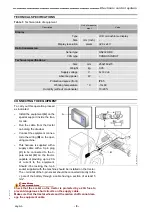 Предварительный просмотр 174 страницы Vicon RV 4116 Operation And Maintenance Manual