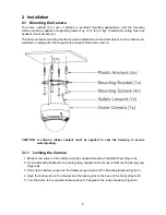 Preview for 5 page of Vicon SN663V-B Quick Manual