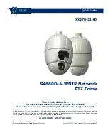 Preview for 1 page of Vicon SN680D-A-WNIR Quick Manual