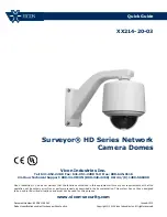 Preview for 1 page of Vicon Surveyor HD series Quick Manual