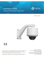 Vicon Surveyor MKII PTZ SV36W Installation Manual предпросмотр