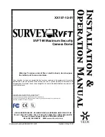 Vicon SurveyorVFT SVFT-M Installation & Operation Manual preview