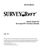 Vicon SurveyorVFT Quick Manual preview