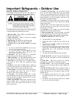 Preview for 3 page of Vicon SVFT-C22 Installation And Operation Manual