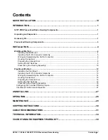 Preview for 7 page of Vicon SVFT-PRS Installation & Operation Manual