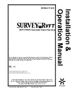 Vicon SVFT-PRS22E Installation And Operation Manual preview