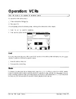 Предварительный просмотр 57 страницы Vicon System Controle V1400X-DVC Instruction Manual