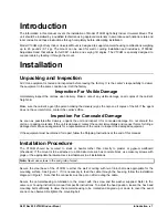 Preview for 5 page of Vicon V10UM Installation And Operation Manual