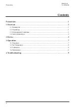 Preview for 4 page of Vicon V1110B-THM-TEMP User Manual